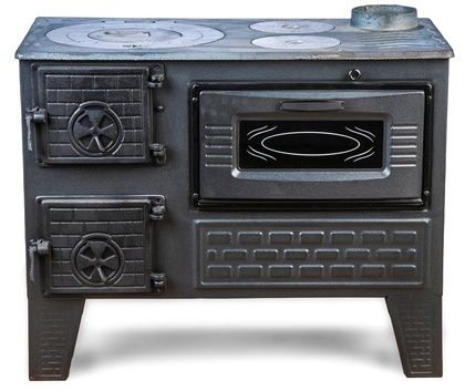 Отопительно-варочная печь МастерПечь ПВ-04 с духовым шкафом, 7,5 кВт в Нижнем Тагиле