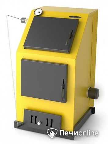 Твердотопливный котел TMF Оптимус Электро 20кВт АРТ ТЭН 6кВт желтый в Нижнем Тагиле