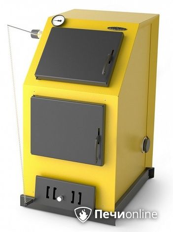 Твердотопливный котел TMF Оптимус Автоматик 25кВт АРТ под ТЭН желтый в Нижнем Тагиле