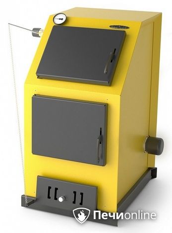 Твердотопливный котел TMF Оптимус Электро 25кВт АРТ ТЭН 6кВт желтый в Нижнем Тагиле