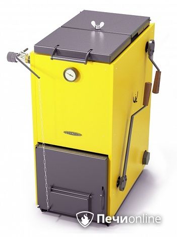 Твердотопливный котел TMF Цельсий Автоматик 16кВт АРТ под ТЭН желтый в Нижнем Тагиле