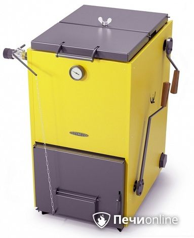 Твердотопливный котел TMF Цельсий Автоматик 20кВт АРТ под ТЭН желтый в Нижнем Тагиле