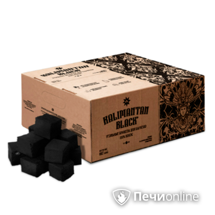  Kalimantan Black Кокосовый уголь для барбекю, 8кг в Нижнем Тагиле
